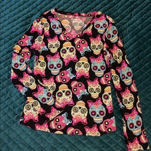 Women’s sugar skull shirt